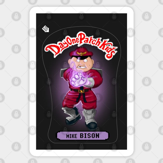 Day One Patch Kids 005 (MIKE Bison) Magnet by RottenTanuki